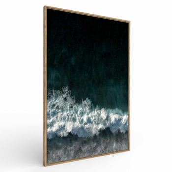 Quadro Retangular - White Beach II