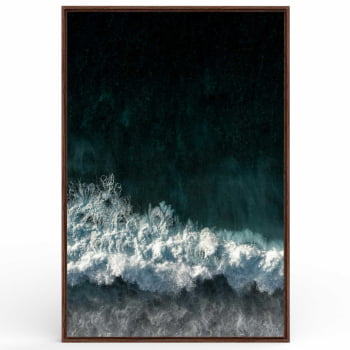 Quadro Retangular - White Beach II