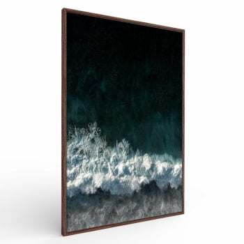 Quadro Retangular - White Beach II