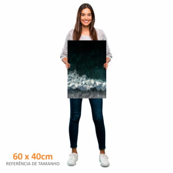 Quadro Retangular - White Beach II