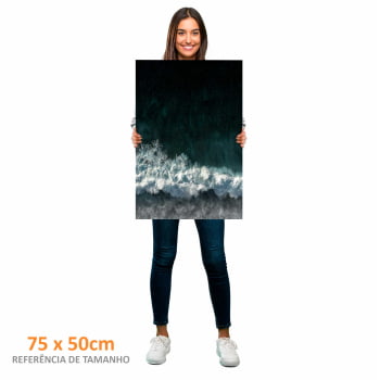 Quadro Retangular - White Beach II