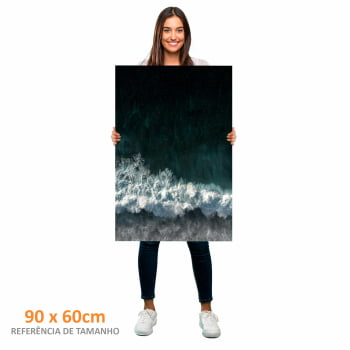 Quadro Retangular - White Beach II