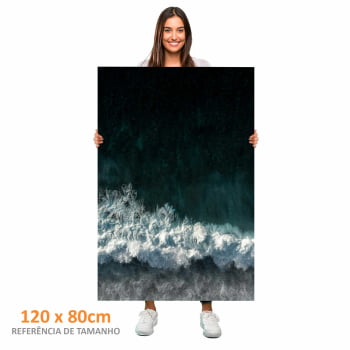 Quadro Retangular - White Beach II