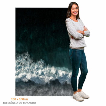 Quadro Retangular - White Beach II