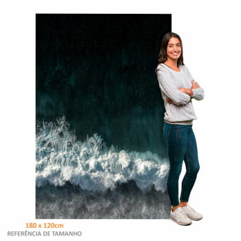 Quadro Retangular - White Beach II