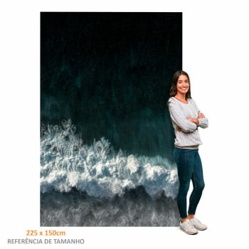 Quadro Retangular - White Beach II