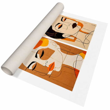 Kit 2 quadros retangulares - SISTERS