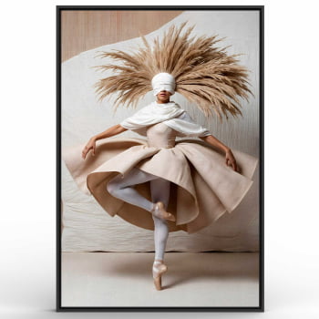 Quadro Retangular BALLERINA