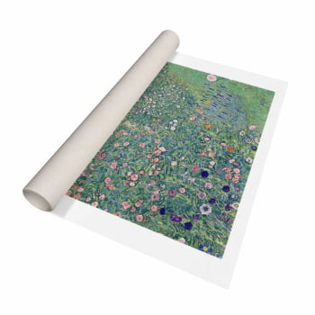 Quadro quadrado - GUSTAV KLIMT - Jardim Italiano