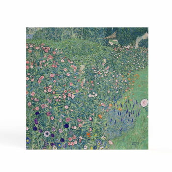 Quadro quadrado - GUSTAV KLIMT - Jardim Italiano