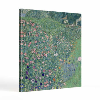 Quadro quadrado - GUSTAV KLIMT - Jardim Italiano
