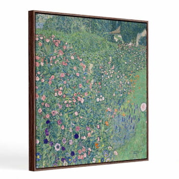 Quadro quadrado - GUSTAV KLIMT - Jardim Italiano