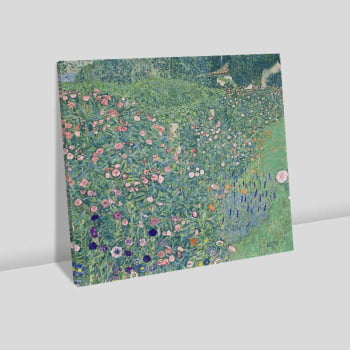 Quadro quadrado - GUSTAV KLIMT - Jardim Italiano