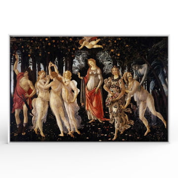 Quadro Retangular  -  Botticelli - A primavera
