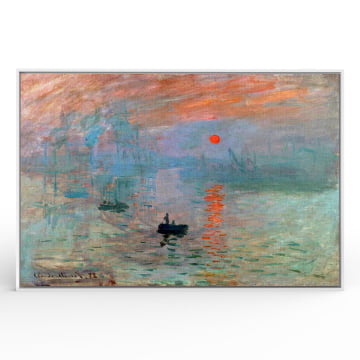Quadro Retangular  -  Claude Monet - Impressão