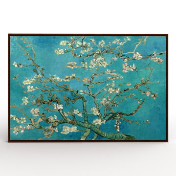 Quadro Retangular - Vincent van Gogh - Flor de amendoeira