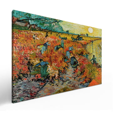 Quadro Retangular  -  Vincent van Gogh - Vinha
