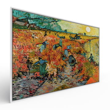 Quadro Retangular  -  Vincent van Gogh - Vinha