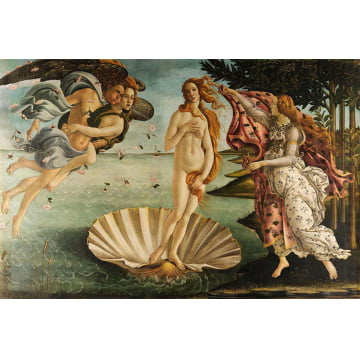 Quadro Retangular  -  Botticelli - Vênus