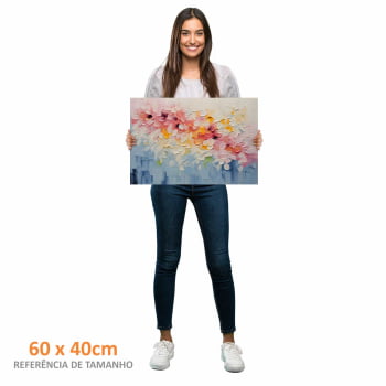 Quadro Retangular - Colorful Painting