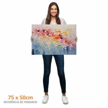 Quadro Retangular - Colorful Painting