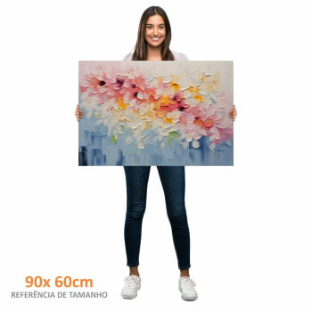Quadro Retangular - Colorful Painting