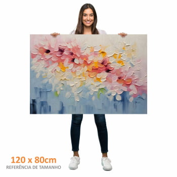 Quadro Retangular - Colorful Painting