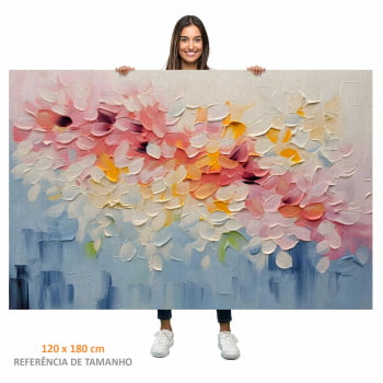 Quadro Retangular - Colorful Painting