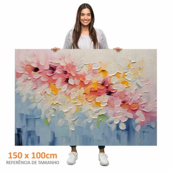 Quadro Retangular - Colorful Painting