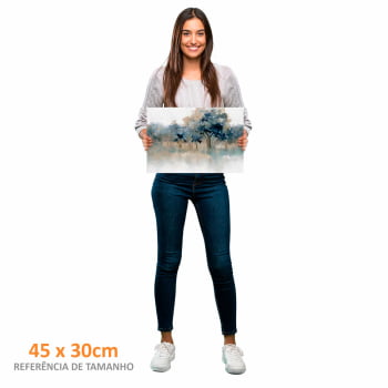 Quadro Retangular - Water Edge (pintura)