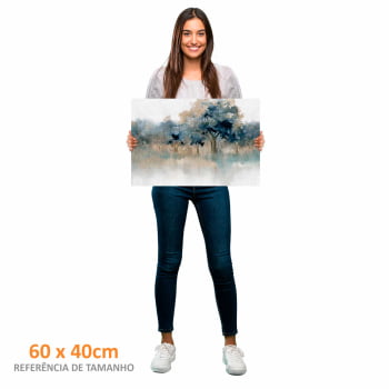 Quadro Retangular - Water Edge (pintura)