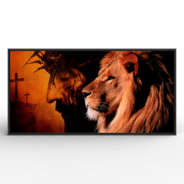 Quadro panorâmico - Leão de Judá