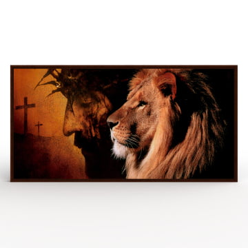 Quadro panorâmico - Leão de Judá