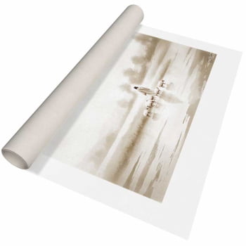 Quadro Retangular - Jesus e o Rebanho