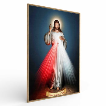 Quadro Retangular - Jesus misericordioso