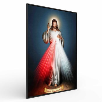 Quadro Retangular - Jesus misericordioso