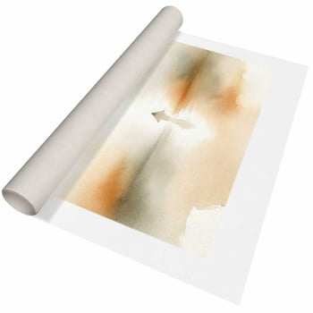 Quadro Retangular - Jesus Sobre Águas Abstrato